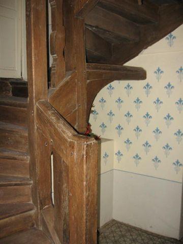 Escalier de la maison de Brosses