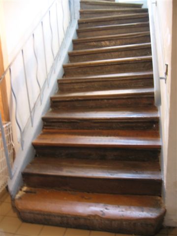 Montée d’escalier de la maison de Damas