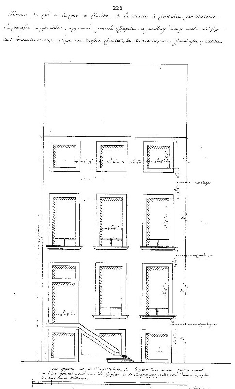 Plan de la maison de Damas