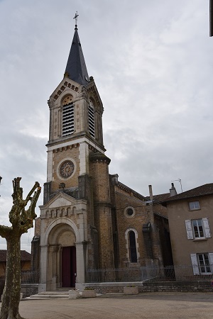 église vue de côté