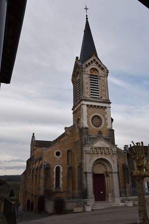 église vue de côté