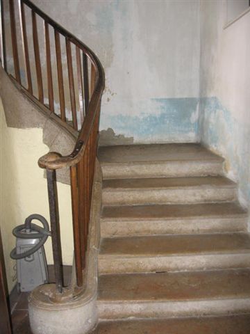 Escalier de la maison de Foudras