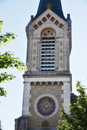 ensemble des céramiques du clocher